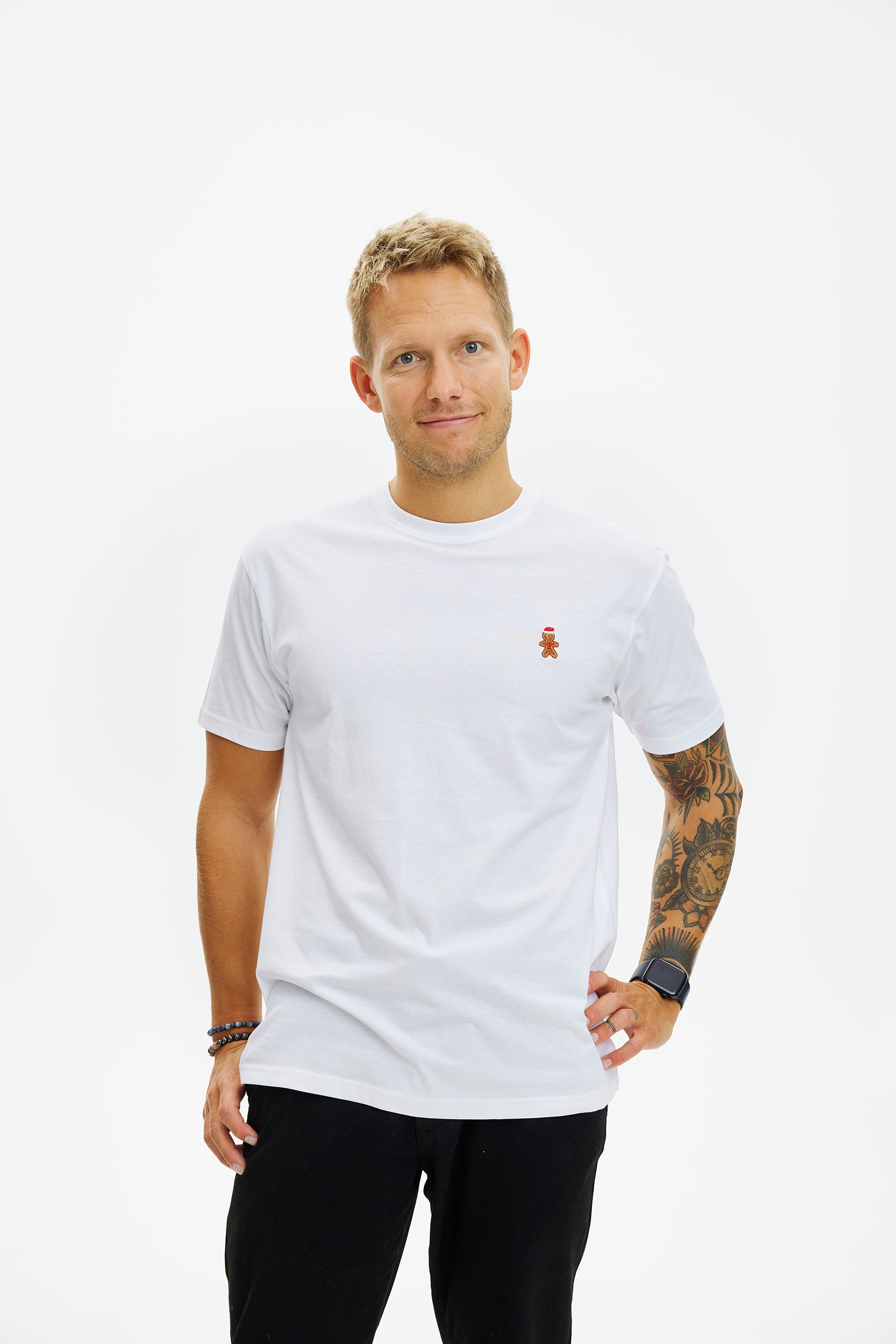The Christmas cookie T-shirt white - 24ORGA9